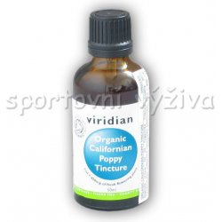 Viridian Californian Poppy Tincture 50 ml Organic