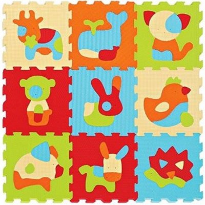 LUDI Puzzle 90x90 cm 9 ks – Zboží Mobilmania