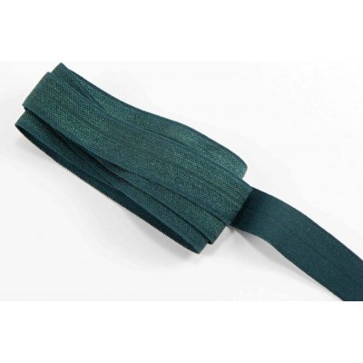 Lemovací pruženka - temná zelená - šířka 1,5 cm – Sleviste.cz