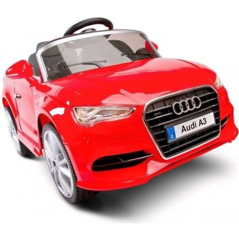 Toyz elektrické auto Audi A3 červená