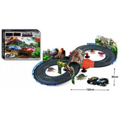 Mamido Mamido Autodráha Dino s Elektrickým Adaptérem – Zboží Dáma