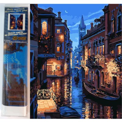 Norimpex Diamantové malování Benátky 30 x 40 cm – Sleviste.cz