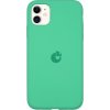 Pouzdro a kryt na mobilní telefon Apple Pouzdro COVEREON SILICON iPhone SE 2022 - zelené