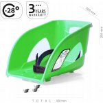 Prosper Sedlo určené pro saněplast Bullet Bullet Control a Tatra zelená – Zboží Dáma