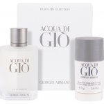 Giorgio Armani Acqua di Gio Pour Homme EDT plnitelný 100 ml + DST 75 g M – Hledejceny.cz