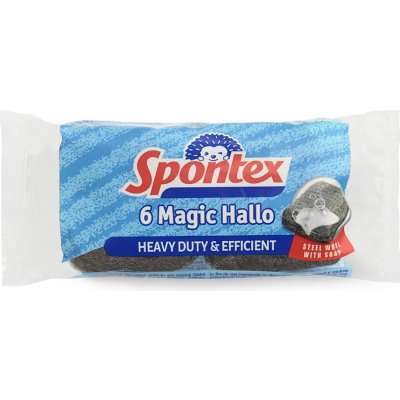 Spontex Magic Hallo drátěnka na nádobí balení 6 ks – HobbyKompas.cz