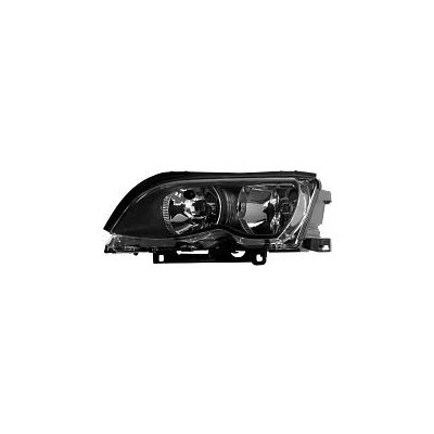 Světlo BMW 3 -E46- černý rámeček - levé přední
