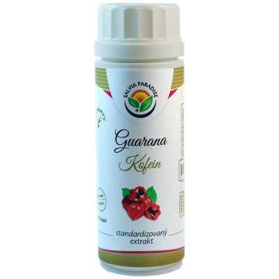 Salvia Paradise Guarana kofein standardizovaný extrakt 100 kapslí – Zboží Mobilmania