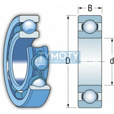 NTN 6200 kuličkové ložisko | Zboží Auto
