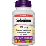Webber Naturals Selenium 200 mcg 90 tablet – Hledejceny.cz