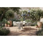 Hartman Girona & Sevilla beige kulatý stůl 120 cm + 4 křesla – Hledejceny.cz