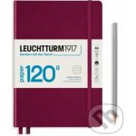 Leuchtturm1917 Zápisník 120G Port Red A5 linkovaný – Zboží Živě