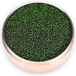 PRECIOSA rokajl - zelený / stříbrný průtah, 10/0 cca 2,3 mm Hmotnost: Preciosa rokajl, 10/0, zelený / stříbrný průtah, 20 g – Sleviste.cz