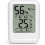 Verk 09234 Digitální teploměr a vlhkoměr (hygrometr) HTC-5, bílý – Zboží Dáma