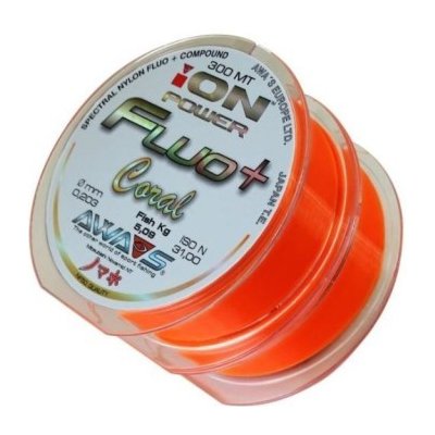 Awa-Shima Ion power Fluo+ Coral 600 m 0,28 mm
