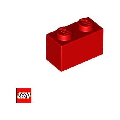 LEGO® 3004 Kostka 1x2 Červená – Zbozi.Blesk.cz
