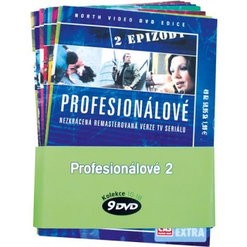 Profesionálové: Komplet 21 - 38. díl pošetka DVD