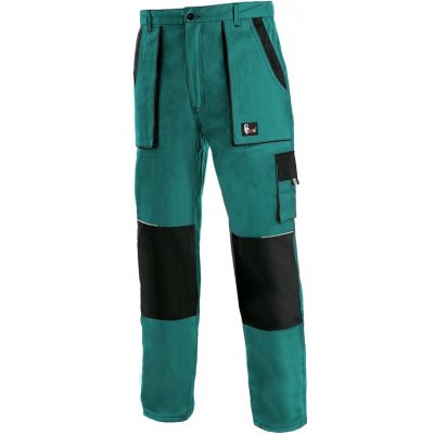 Canis CXS kalhoty Luxy Josef prodloužené zeleno-černá 1020007510 – Zboží Mobilmania