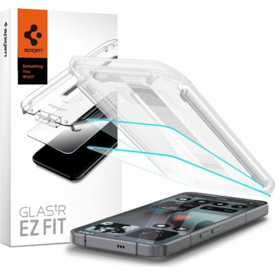 Spigen Glass tR EZ Fit 2 Pack, transparency - Nothing Phone 3 (AGL10165) – Zboží Živě