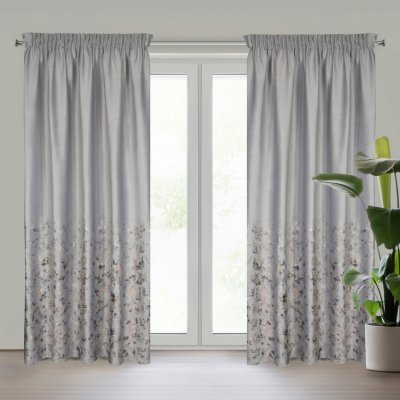EUROFIRANY ZATEMŇOVACÍ ZÁVĚS NA PÁSCE MARIELA 140X270 CM VZOROVANÁ – Hledejceny.cz