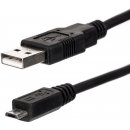 Netrack 204-03 USB AM / MICRO 0,5m, černý