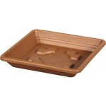 Nohel garden podmiska pod květník QUADRATO plastová 30 x 30 cm – Zboží Dáma