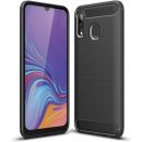 Pouzdro a kryt na mobilní telefon Pouzdro Forcell Carbon Samsung Galaxy A40 černé