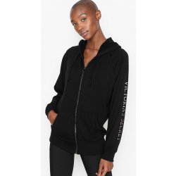 Victoria's Secret dámská mikina Front-zip hoodie černá