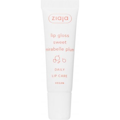 Ziaja Sweet Mirabelle Plum pečující lesk na rty 12 ml – Zboží Dáma