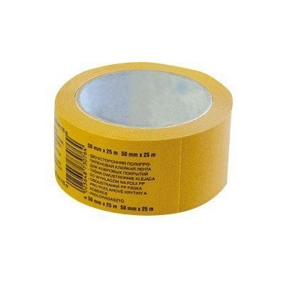 PRODOMOS line Lepicí páska oboustranná 50mm x 25m PROFI s textilní výztuží – HobbyKompas.cz