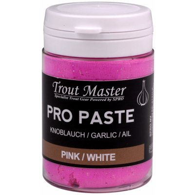 SPRO obalovací těsto Trout Master Pro Paste 60g Pink/White – Zboží Mobilmania