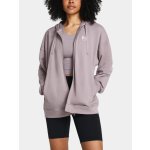 Under Armour mikina s kapucí UA Rival Terry OS FZ Hooded-GRY 1386043-015 – Zboží Dáma
