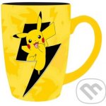 CurePink Keramický hrnek Pokémon Pikachu Pika!Pika!Pika! ABYMUGA340 400 ml – Zboží Mobilmania