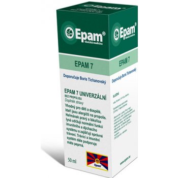 Roni Epam kapky 7 Univerzální bez propolisu 50 ml