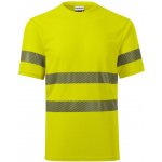 Rimeck tričko HV Dry 1V8 reflexní krátký rukáv unisex Žlutá svítivě M – Zboží Dáma
