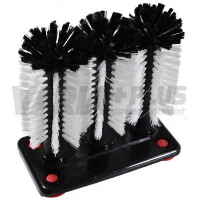 Fuchs Mycí kartáče 3x18cm plastové