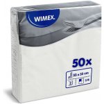 Wimex ubrousky 2V bílé 50ks 33x33cm – Zboží Dáma