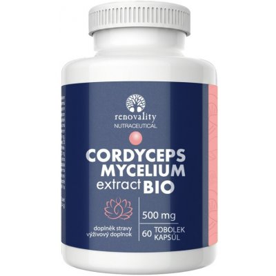 Renovality CORDYCEPS MYCELIUM extract BIO 60 tobolek – Hledejceny.cz