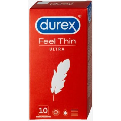 Durex Feel Thin Ultra 10 ks – Zboží Mobilmania