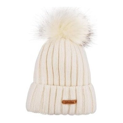 Vlnka dětská vlněná čepice Woolee V38 bílá – Zboží Mobilmania