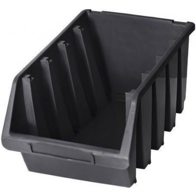 Ergobox Plastový box 4 15,5 x 34 x 20,4 cm černý