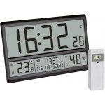 Nástěnné hodiny TFA Dostmann Digital XL, 60.4523.01, s venkovní teplotou a pokojovým klimatem, – Zboží Dáma