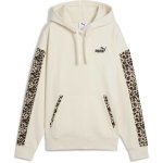 Puma Essentials GRAPHIC ANIMAL COMFORT Hoodie béžová – Sleviste.cz