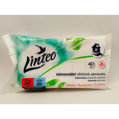 Linteo Vlhčené ubrousky univerzální 40 ks – Hledejceny.cz