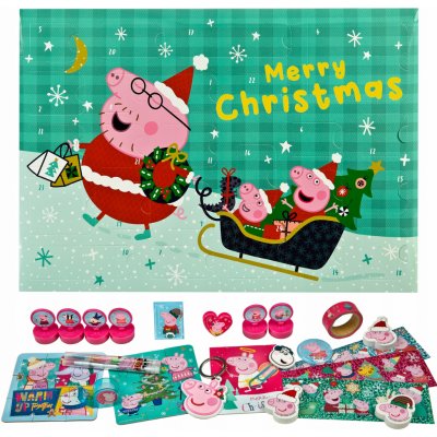 Karton P+P Adventní kalendář Peppa Pig – Zboží Mobilmania