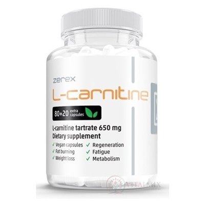 Zerex L-karnitin 100 kapslí – Hledejceny.cz