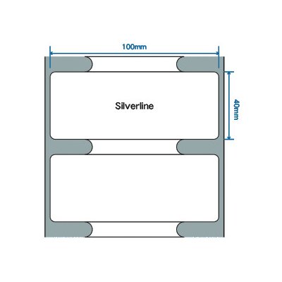 RFID štítek Silverline classic M4i, 100mm x 40mm, PET, 1 ks – Zboží Živě