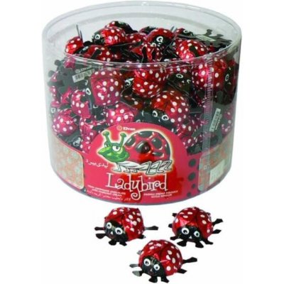 Trebor Sweets Červená beruška z kakaové pochoutky dóza 100 ks 8 g – Zboží Dáma