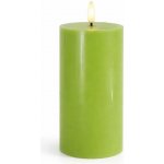 SIRIUS Vosková LED svíčka Sille jablkově zelená 7,5 x 15 cm – Hledejceny.cz