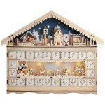 Solight 1V258 LED vánoční dekorace adventní kalnedář horská chata – Hledejceny.cz